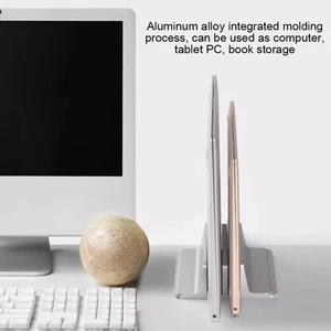 Dual Storage Vertikaler Typ Notebook Computer Buch Aluminiumlegierung Halte CHP - Afbeelding 1 van 11