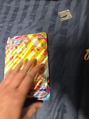 Pikachu VMAX SWSH286 Jumbo Oversized Holo Card - Image 1 of 2