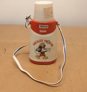 VINTAGE Mickey Mouse Thermo Thermoskanne japanisches Tennis sehr selten - Bild 1 von 11