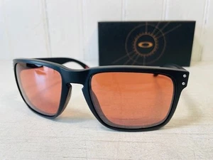 OAKLEY OO9417-35 HOLBROOK XL Matte Black w/Prizm Dark Golf POLARIZED Lens $184 - Picture 1 of 6