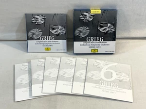 GRIEG COMPLETE MUSIC WITH GOTHENBURG SYMPHONY ORCHESTRA NEEME JARVU DG 6 CD SET - Picture 1 of 11