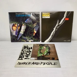 RESTPOSTEN 7" 3 x DEPECHE MODE Vinyl Schallplatte Konvolut 45rpm People Are People etc UK - Bild 1 von 14