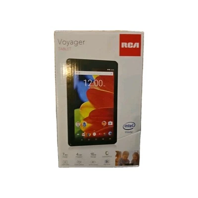 Voyager Tablet 16GB 7" Display Android RCA (RCT6873W42) BLACK Brand New - Image 1 of 2