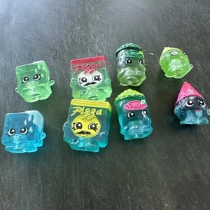 Shopkins Season 1 Frozen BLAU & GRÜN Konvolut 8 verschiedene Shopkins - Bild 1 von 1