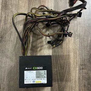 Corsair CX600 Power Supply 600W CP-9020048 Untested - Picture 1 of 6