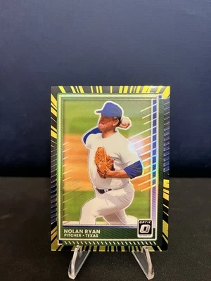 2025 Donruss Optic Nolan Ryan  ELECTRICITY 26/99 - Image 1 of 2