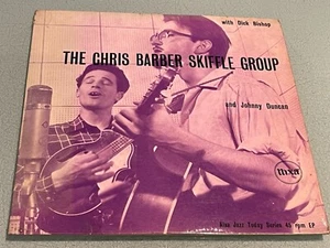The Chris Barber Skiffle Group - Dick Bishop & Johnny Duncan Vinyl Record 7" EP - Picture 1 of 5