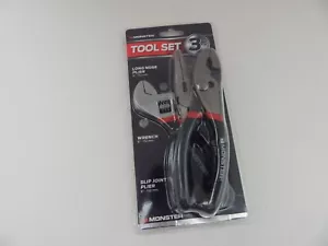 Monster 3 PC 6" Inch Tool Set New - Picture 1 of 4