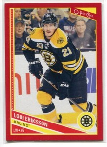 2013-14 O-Pee-Chee Red 606 Loui Eriksson