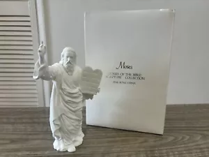 Stunning Moses Figurine Fine Bone China Sculpture Statue By Lenox 9” Tall -Boxed - Picture 1 of 23