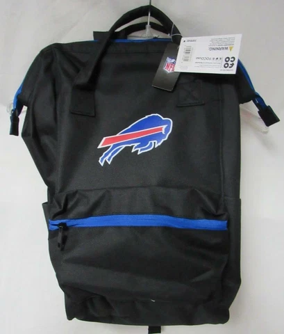 Buffalo Bills 16"x10"x6 Backpack (Black) BT 92 Cover