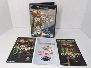 Metroid Prime with Echoes Bonus Disc (Nintendo GameCube, 2004) with Book/Manual  - Picture 1 of 5