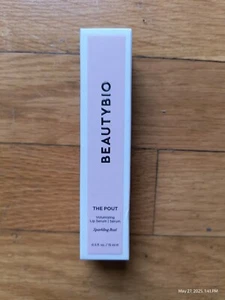 Suero labial voluminizador Beauty Bio The Pout rosa brillante 0,5 fl oz sellado nuevo en caja - Imagen 1 de 7