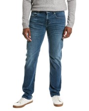 7 For All Mankind Slimmy Ledro Slim Straight Jean Men's Blue 33