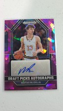 2023-24 Prizm DP Matas Buzelis Purple Ice Auto #91/99 Projected 1st Pick in 2024