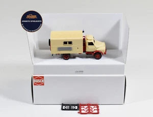 Busch H0 1:87 - Camion Con Cassone Hanomag AL 28 MKW - Art. 50812 - AJ 975 - Foto 1 di 2