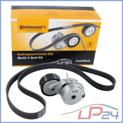 1X CONTI KIT COURROIE TRAPÉZOÏDALE À NERVURES POUR OPEL MERIVA A B TIGRA B 1.3 - Photo 1/4