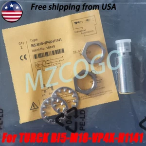 New Proximity Switch Sensor Switch for TURCK BI5-M18-VP4X-H1141 BI5M18VP4XH1141 - Picture 1 of 5