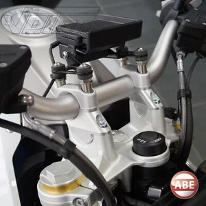 Lenkererhöhung mit Versatz 30mm hoch & 21mm zurück für BMW R 1250 R LC ab 2019 - Picture 1 of 6