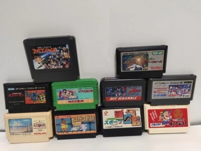 Nintendo Family Computer NES Lot of 10 Retro Game Confirmed Operation Japan #007 - Bild 1 von 4