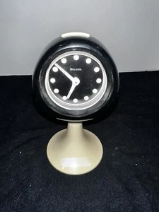 Vintage Bulova Space Age Alarm Clock (works) - Picture 1 of 7