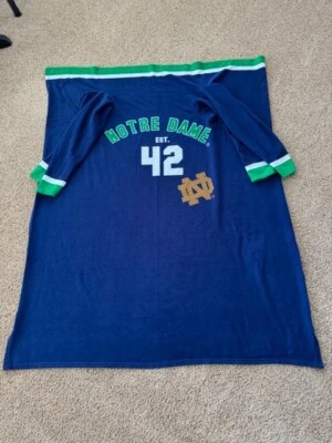 NOTRE DAME Snuggie Fleece Blanket With Sleeves; One Size - Image 1 of 3