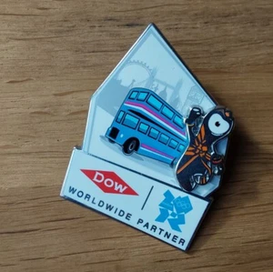 Pin's SPORTS BUS LONDON 2012 DOW WORLDWIDE SPONSOR OLYMPIQUES - Picture 1 of 5
