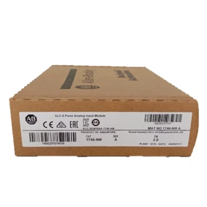 2021-2022 New factory sealed AB 1746-NI8 SLC 500 PLC Analog Input Module 1746NI8 - Picture 1 of 5
