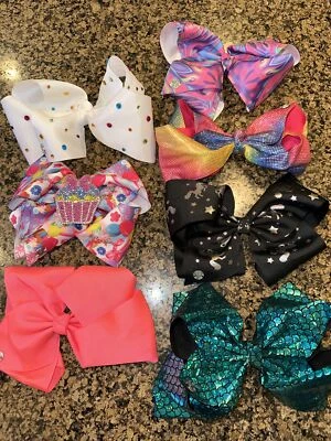 JoJo Siwa Arcos Grandes Lote De 7 Cupcakes Estrás Unicornio Sirena Arco Iris Foto 1 de 4