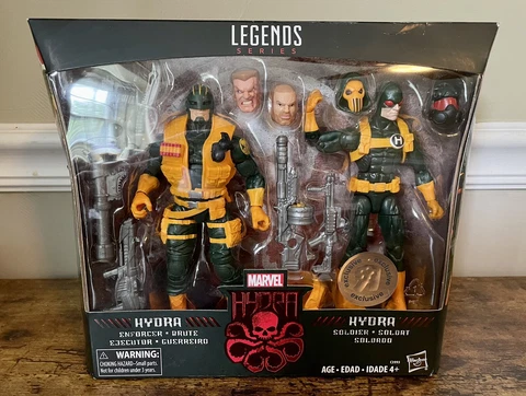 Hasbro Marvel Legends: Hydra Enforcer & Hydra Soldier Action Figures Pack Cover