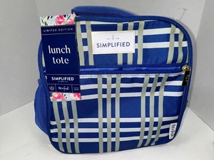 Nwt! Fit & Fresh Townsend Lunch Bag- Plaid. No Containers N12 - Picture 1 of 3