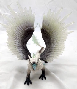 2018 White Ice Griffin Figur Kunststoff? Von Schleich verstellbare Flügel 9"x9"x7" - Bild 1 von 4