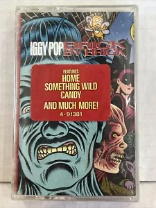 Brick by Brick Iggy Pop (Cassette Tape, 1990) New/Sealed Hype Sticker - Imagen 1 de 3