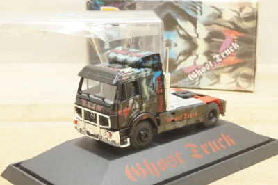 HO 1:87 B&S Modelli Mercedes Solo Trattore Airbrush "Ghost Truck" Nuovo in OVP - Immagine 1 di 4