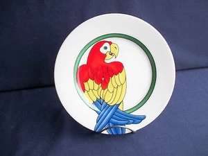 Vintage Fitz & Floyd Parrot-in-Ring Salad Appetizer Plate FF64 1979 Excellent - Picture 1 of 2