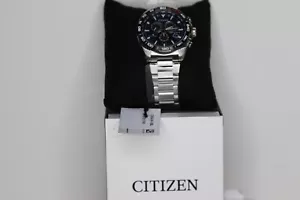 Orologio Citizen Promaster Land Eco-Drive Cronografo Uomo Quadrante Blu - CB5034-58L - Foto 1 di 4