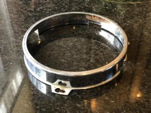 OEM Jaguar 1974-1992 Chrome Light Lamp Headlight Rim #511598 - Bild 1 von 1