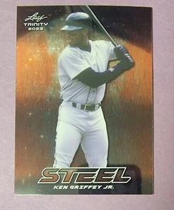 Mega caja Leaf Trinity 2023 estrellas y puntos de acero naranja #S42 Ken Griffey Jr 10/15 - Imagen 1 de 7