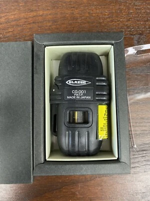 Blazer Black CG-001 Torch Lighter Wind Proof Flame Super Hot Flame NEW IN BOX Foto 1 de 4