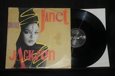 Janet Jackson "Control" 12" Single 45 rpm 1986 1st Press A&M Rec. NM - Image 1 of 4