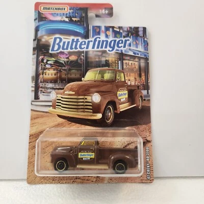 2019 Matchbox '47 Chevy AD 3100 Butterfinger delivery truck Brown - Image 1 of 4