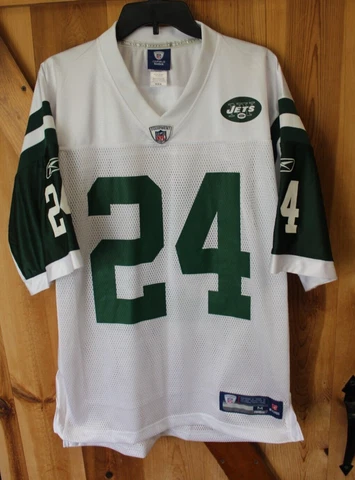 Reebok NFL On Field Darrelle Revis #24 New York Jets Size Medium Jersey Cover