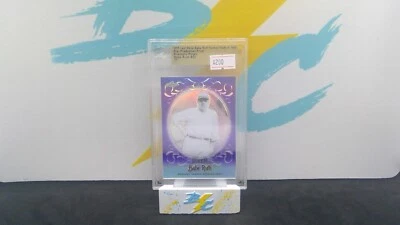 Babe Ruth 2019 Leaf Pre-Production Proof PURPLE 1/1 Card #26 LEAF encased - Image 1 of 3