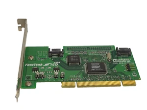 PROMISE FASTTRAK S150 TX2 2PORT INTERN SATA CONTROLLER PCI #GK11415 - Afbeelding 1 van 1