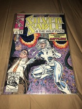 Silver Sable And The Wild Pack #2 July 1992 Gattling Marvel Comics Comic Book