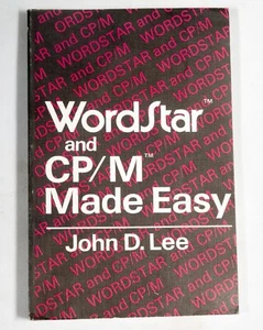 Vintage Wordstar and CP/M John D. Lee 1983 ST533B36 - Picture 1 of 4