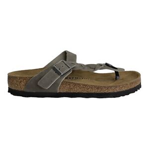 Birkenstock Gizeh Braided Sandal | Ankle Strap | Gray | W 5 M 3 | EU 36