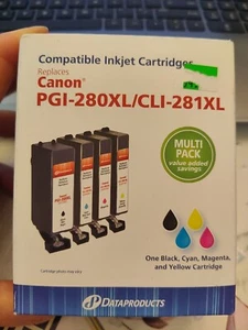Dataproducts Canon PGI-280XL / CLI-281XL (4 Pack) Ink Cartidges #8558 - Picture 1 of 1