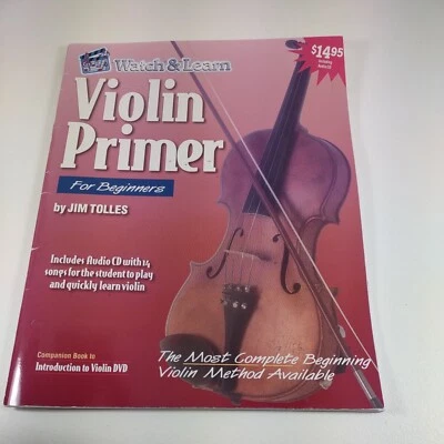 Violin Primer for Beginners by Jim Tolles - COMPLETE - Image 1 of 4