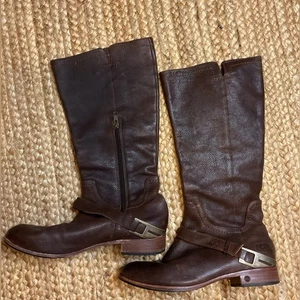 UGG Channing braune Lederstiefel 9 - Bild 1 von 10